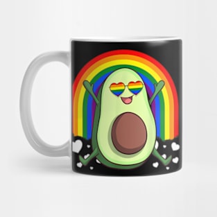 LGBT Avocado Gay Pride LGBTQ Cute Mug